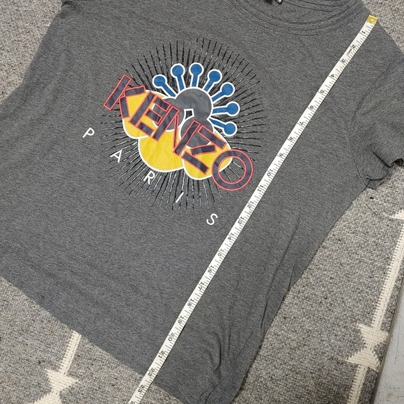KENZO Graphic Print Cropped Tee M - Picture 10 of 10